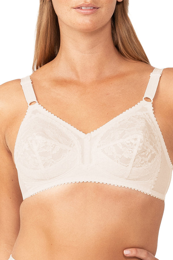 Poesie Firm Support Wirefree Bra - Genevieve's Wardrobe