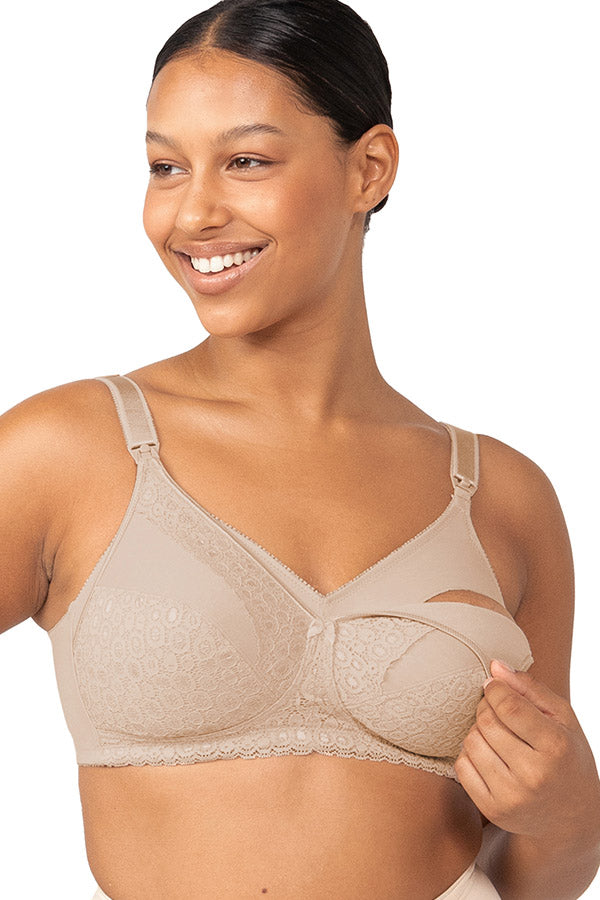Lace Maternity Non Wired Bra - Genevieve's Wardrobe