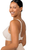 Embroidered Minimizer Wired Bra - Genevieve's Wardrobe