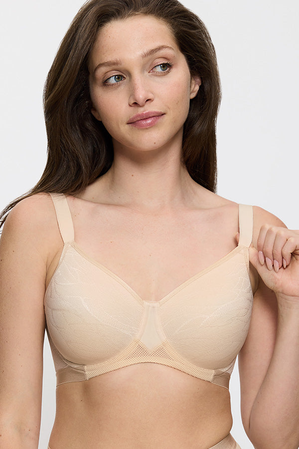 Airy Sensation Underwire Minimiser Bra - Genevieve's Wardrobe