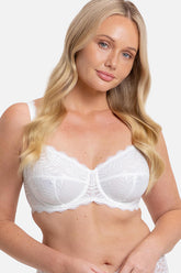 Essential Lace Balconette Bra