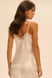 Love Me Lace Silk Camisole