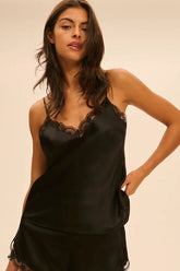 Love Me Lace Silk Camisole - Genevieve's Wardrobe