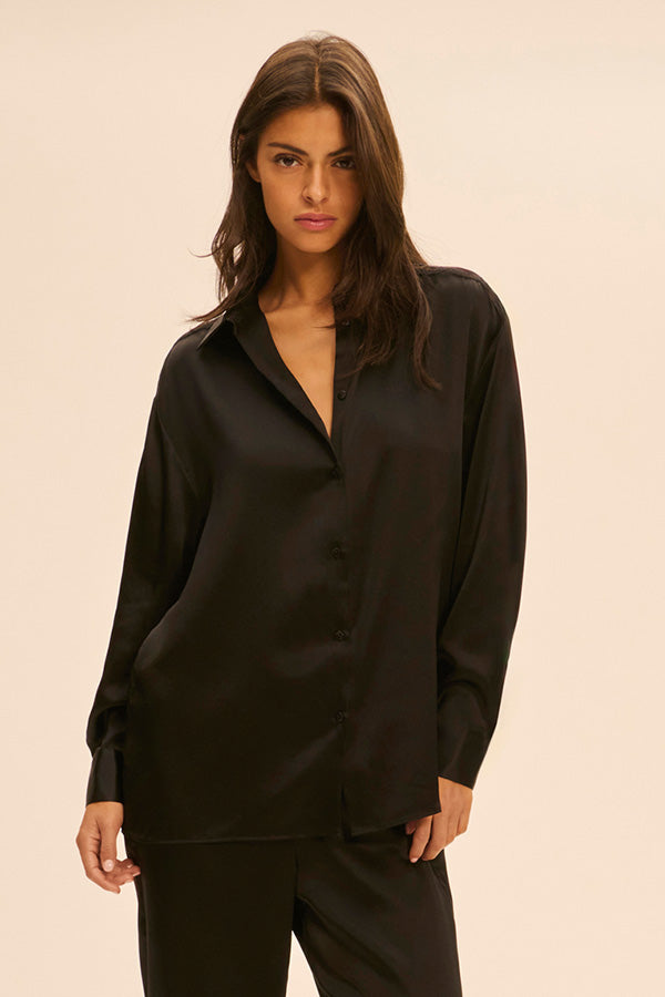 Love Me Long Sleeve Night Shirt - Genevieve's Wardrobe