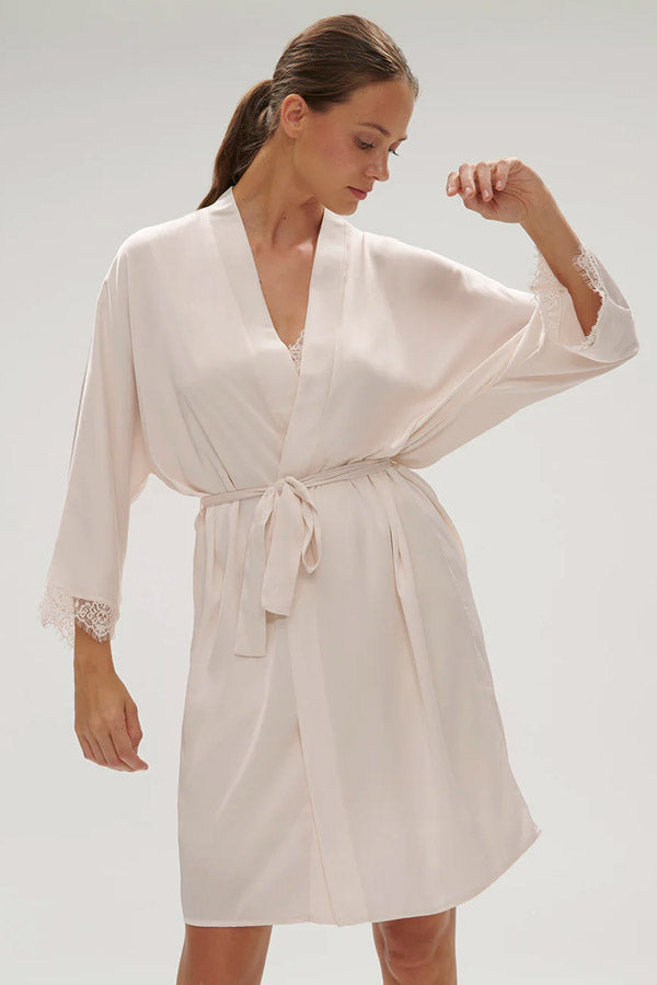 Satin Secrets Kimono - Genevieve's Wardrobe