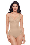 Sexy Sheer Shaping Padded Cup Underwired Bodysuit