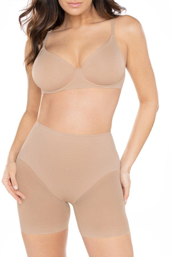 Sheer Shaping Rear Lifting Boyshort- Miraclesuit - Genevieve's Wardrobe