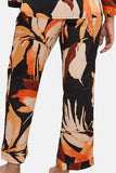 Pure Chic Floral Viscose Satin Pyjama Pants
