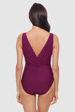 Marquis Kristi Plunge One-Piece Shaping Swimsuit