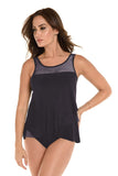 Mirage Loose Fit Slimming Underwired Tankini Top