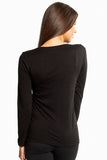 Pure Wool Scoop Neck Long Sleeve Thermal - Baselayers - Genevieve's Wardrobe
