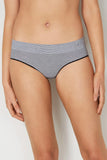 Seamless Stripe Midi Brief