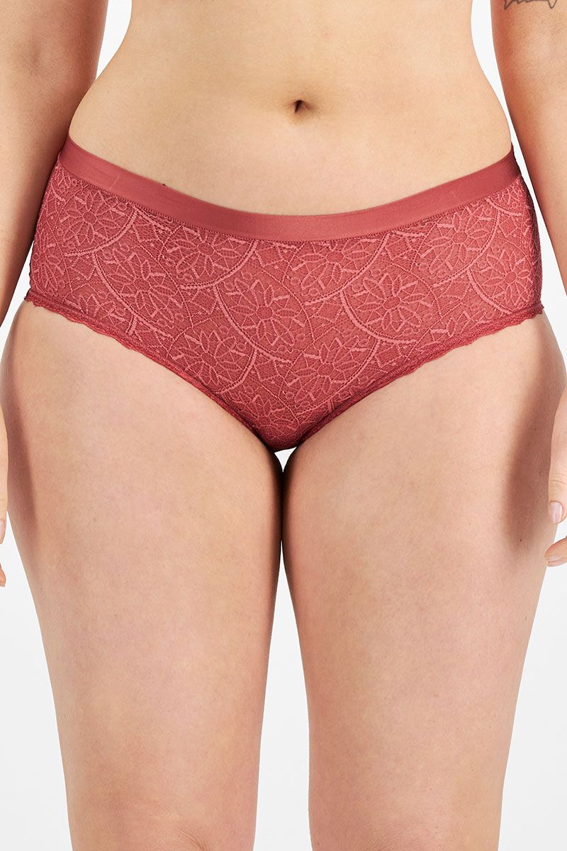 Barely There Lace Full Brief - Genevieve's Wardrobe