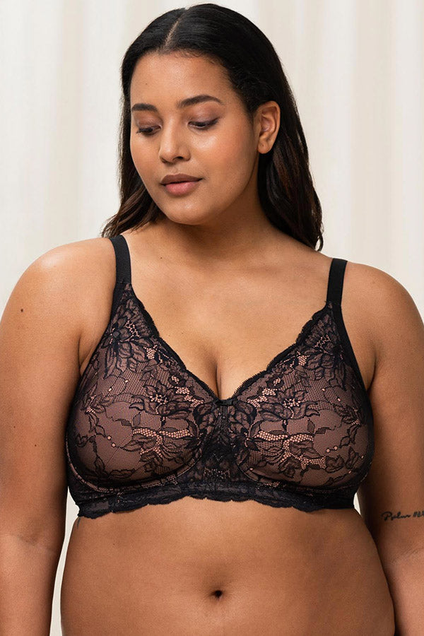 Amourette Charm Lace Wirefree Bra - Genevieve's Wardrobe