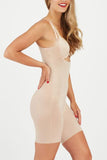 Thinstincts 2.0 Open Bust Mid Thigh Bodysuit- SPANX - Genevieve's Wardrobe