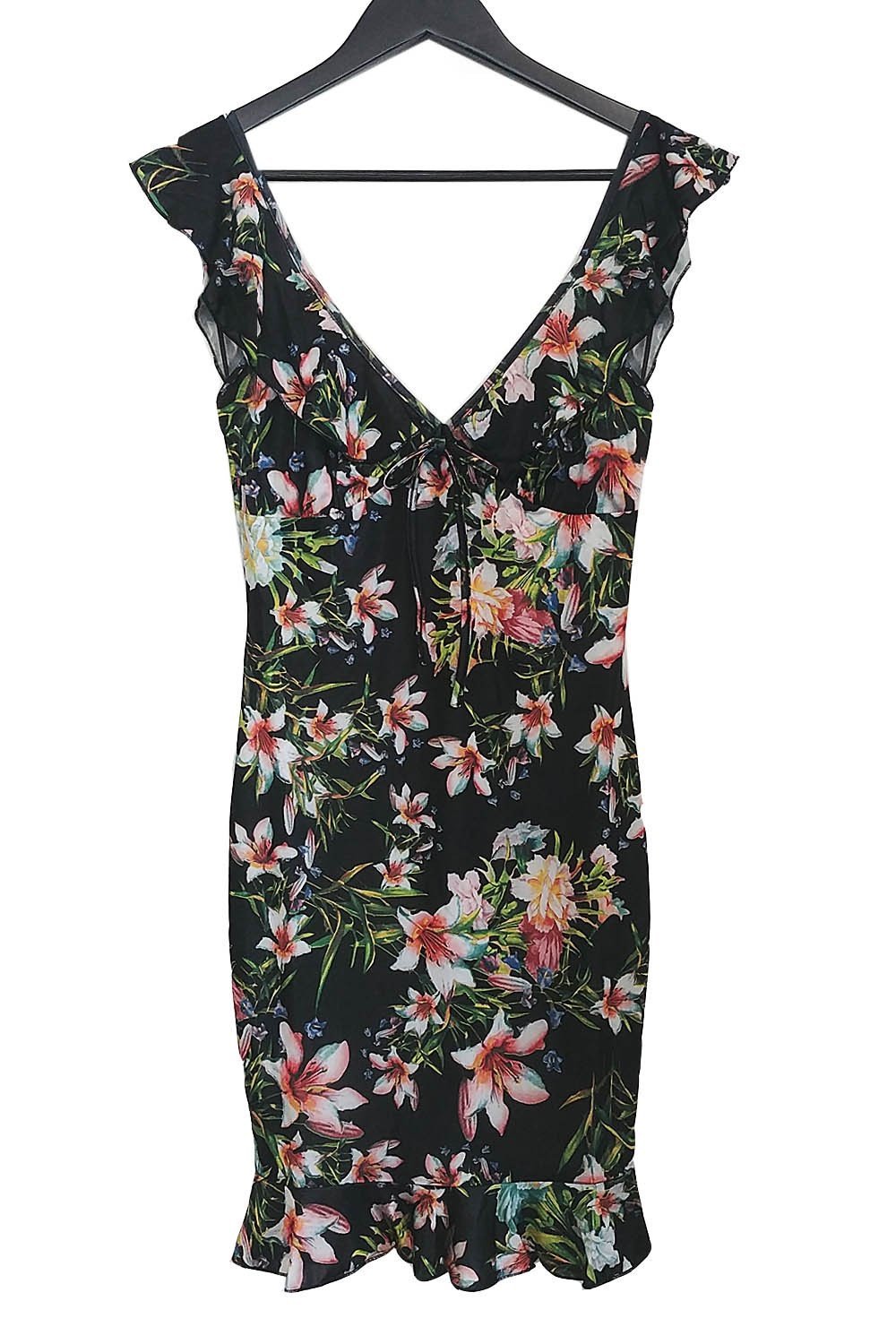 Tahiti Jersey Floral Dress - Genevieve's Wardrobe