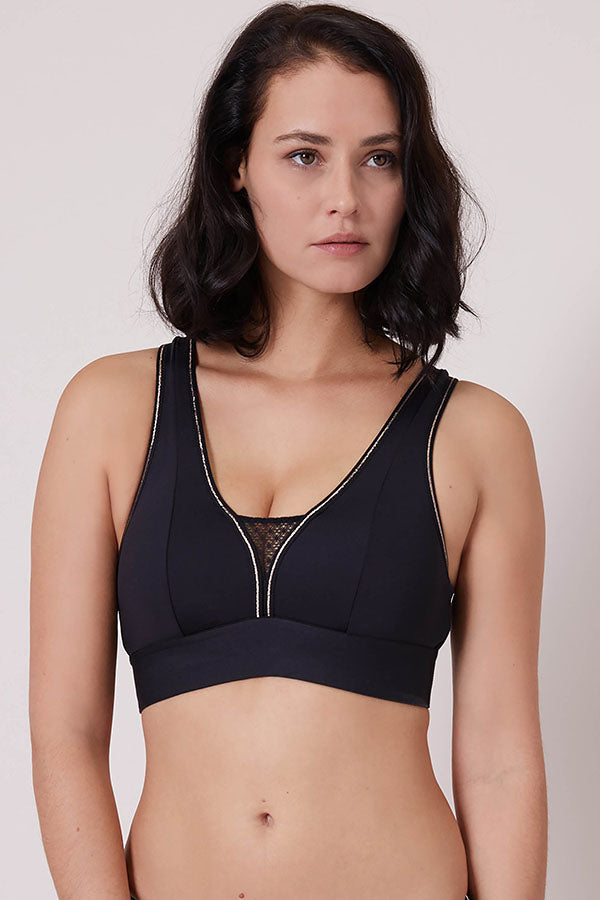 Harmony Wire Free Crop Top - Studio Europe