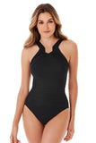 Aphrodite High Neck Shaping Swimsuit - Genevieve's Wardrobe