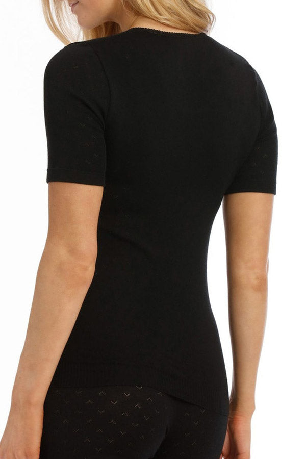 Traditional Thermal Short Sleeve Singlet - Genevieve's Wardrobe