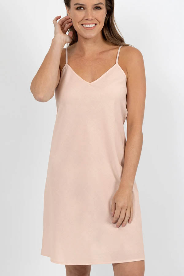 Cotton Voile Reversible Chemise - Baselayers - Genevieve's Wardrobe