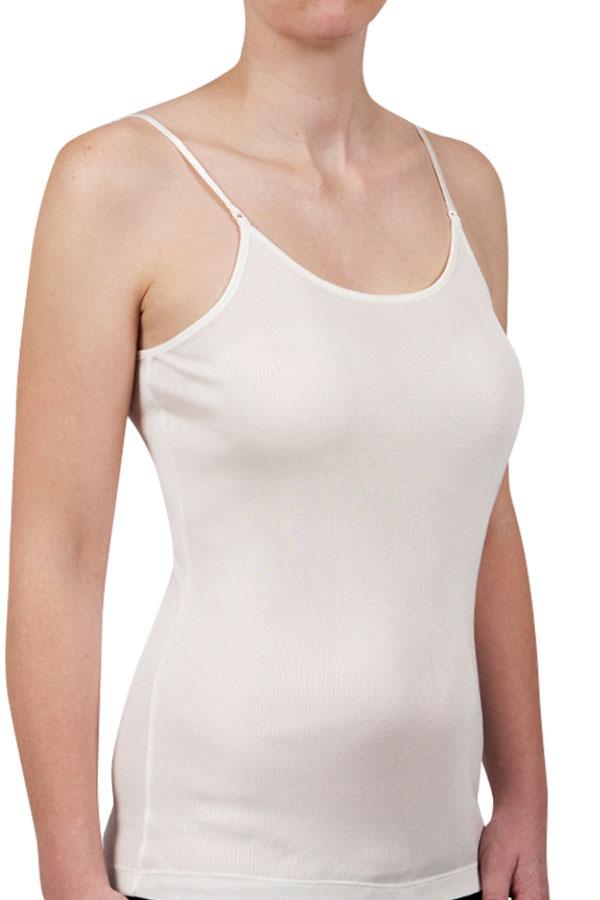 Pure Wool Camisole with Adjustable Straps - Baselayers - Genevieve's Wardrobe