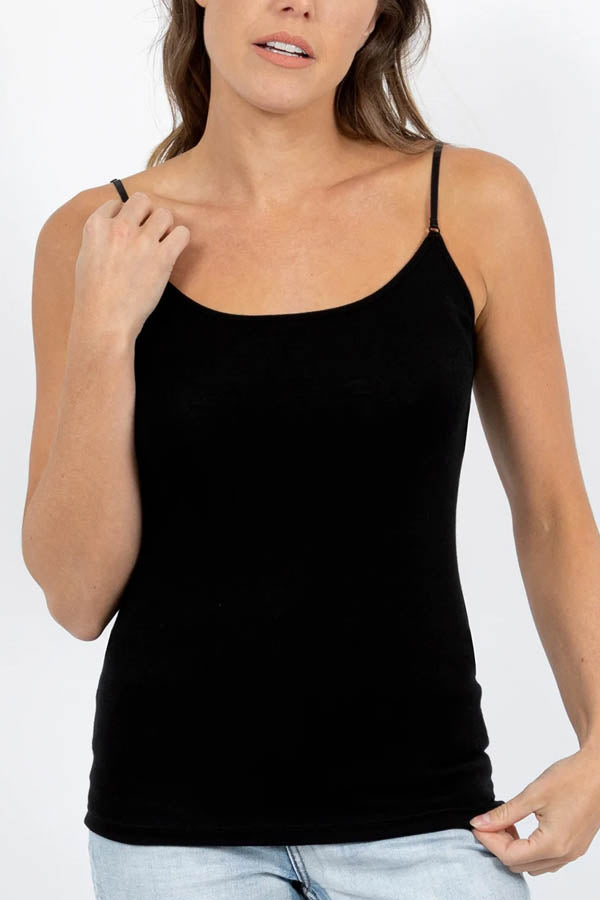 Pure Wool Camisole with Adjustable Straps - Baselayers - Genevieve's Wardrobe