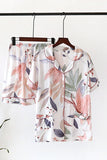 Frankie Floral Short Sleeve Pyjama Set - Genevieve's Wardrobe
