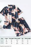 Frankie Floral Short Sleeve Pyjama Set - Genevieve's Wardrobe
