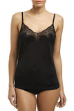 Silk Jersey Lace Camisole