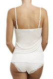 Silk Jersey Lace Camisole