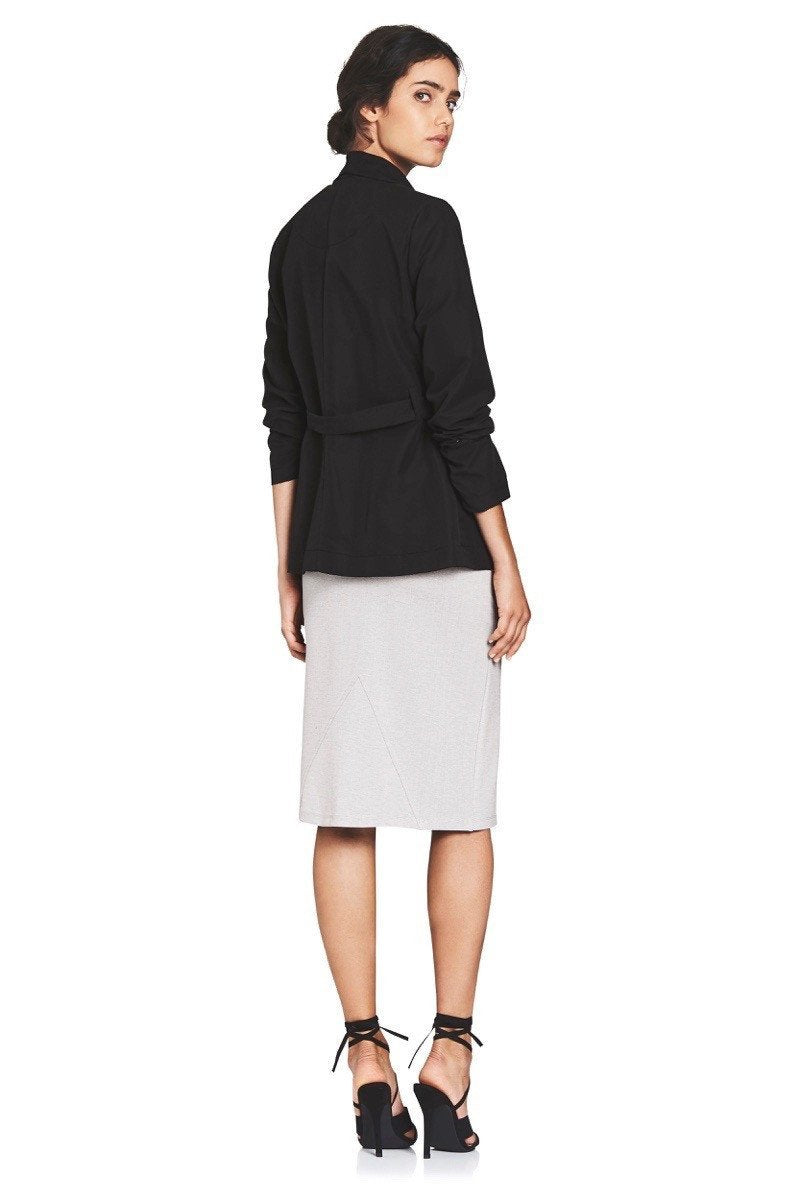 Microfiber Wing collar Trench -  Genevieve's Wardrobe Australia
