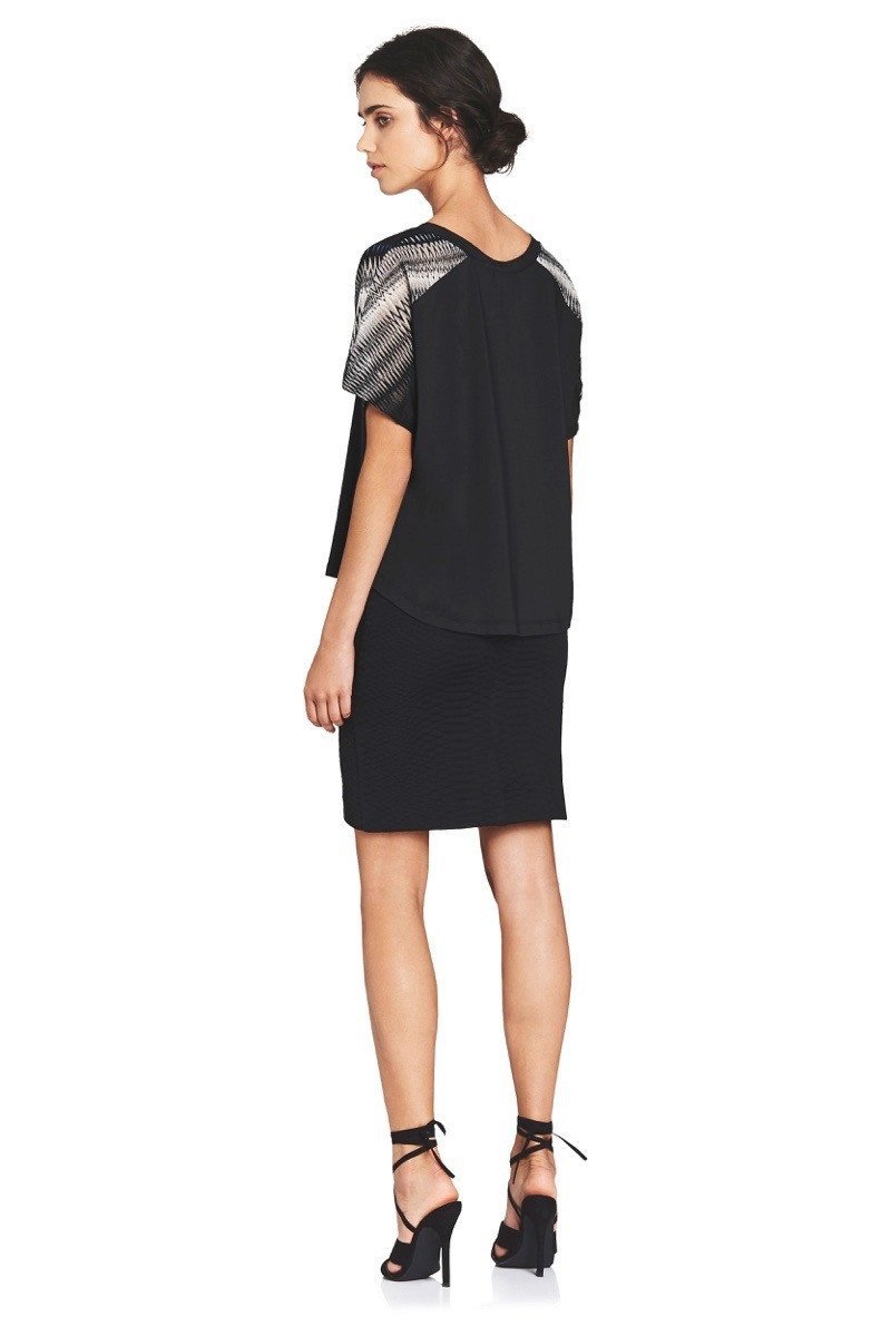 Coralin Texture Skirt -  Genevieve's Wardrobe Australia