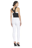 High Waisted White Jeans -  Genevieve's Wardrobe Australia