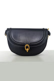 Deya Black Saddle Bag