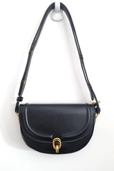 Deya Black Saddle Bag