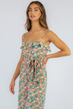 Sunny Days Frill Floral Jumpsuit