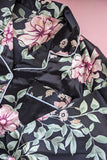 Serenity Satin Floral PJ Set - Genevieve's Wardrobe