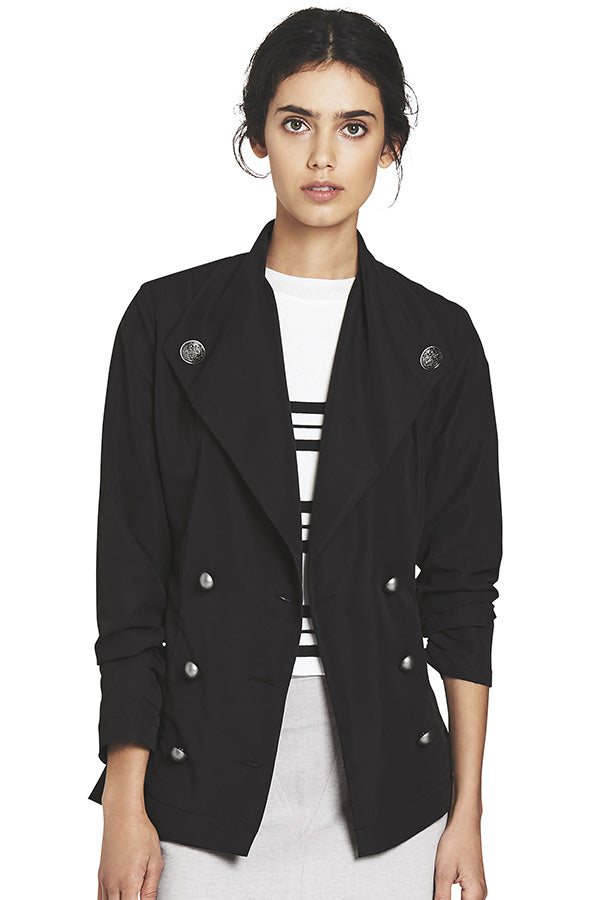 Microfiber Wing collar Trench -  Genevieve's Wardrobe Australia