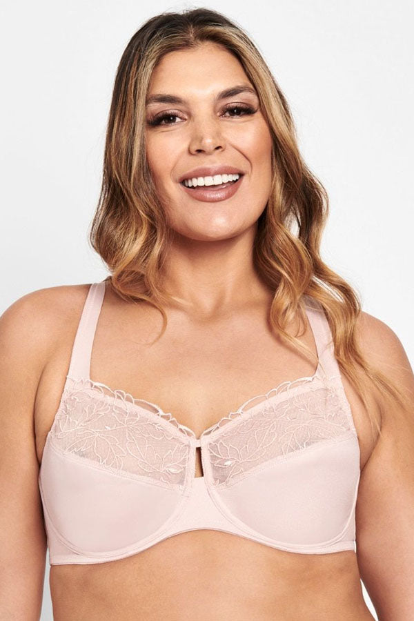 Luminous Embroidered Minimiser Bra - Berlei - Genevieve's Wardrobe