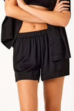 Lounge Recycled Poly Satin Short