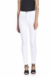 High Waisted White Jeans - Genevieve's Wardrobe Australia