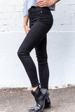 Black High Waist Jeans -  Genevieve's Wardrobe Australia