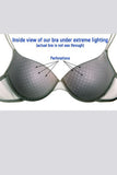 Perforated Padded Push-Up Bra - Genevieve's Wardrobe