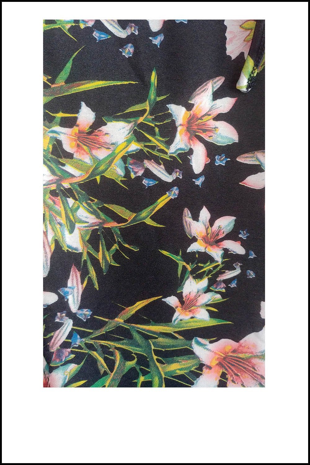 Tahiti Jersey Floral Dress - Genevieve's Wardrobe