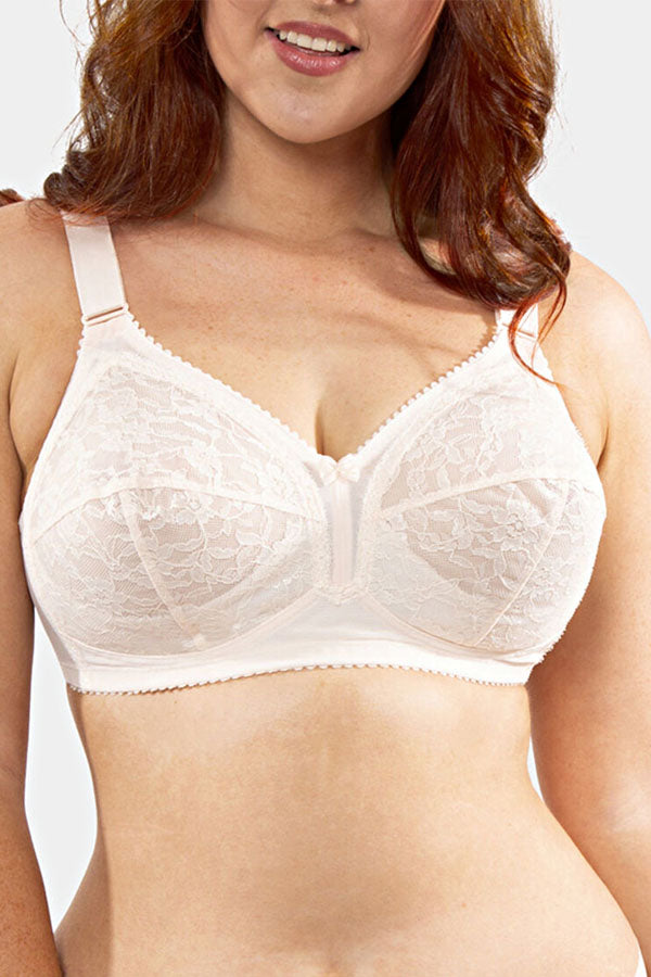 Poesie Firm Support Wirefree Bra - Genevieve's Wardrobe