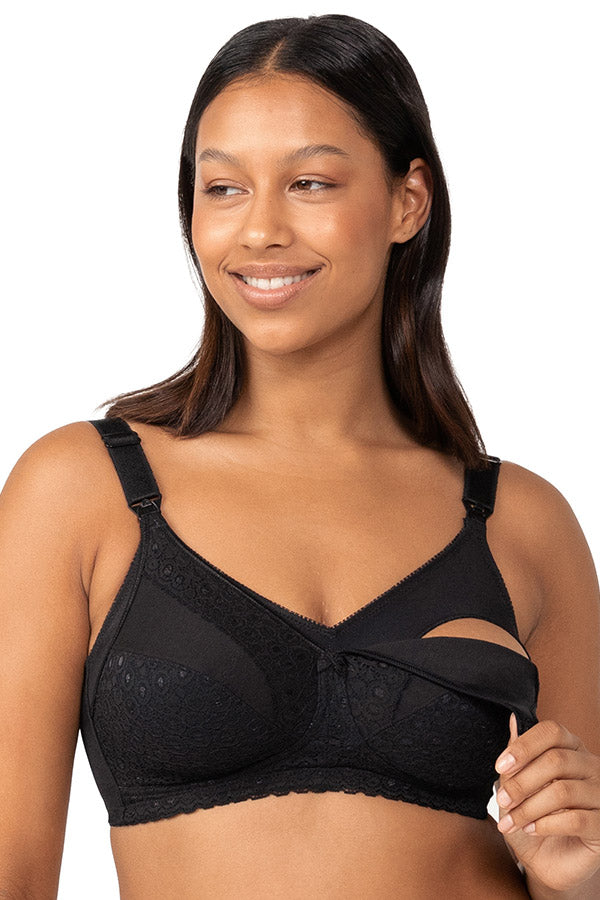 Lace Maternity Non Wired Bra - Genevieve's Wardrobe