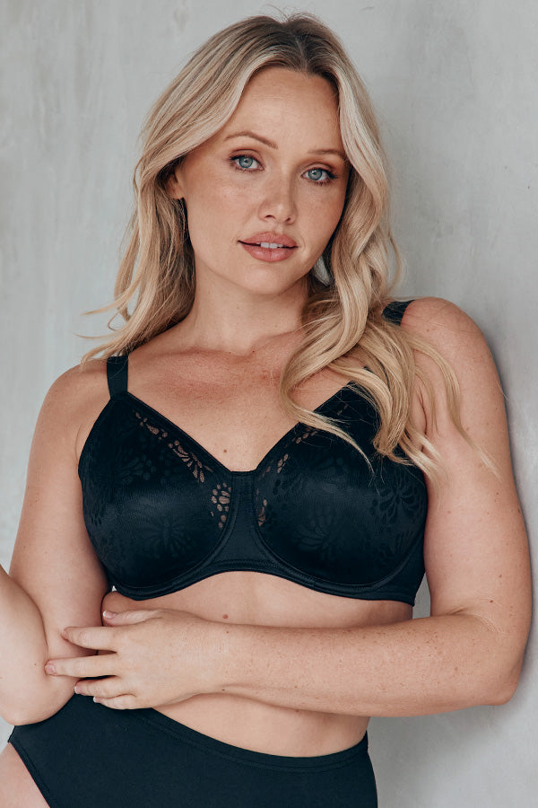 Lacy Minimizer Bra - Genevieve's Wardrobe