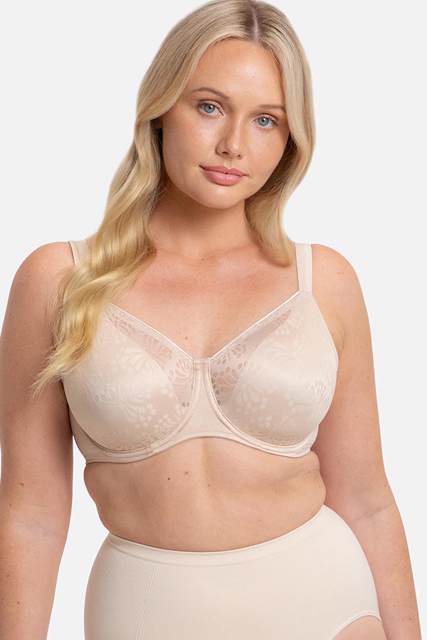 Lacy Minimizer Bra - Genevieve's Wardrobe