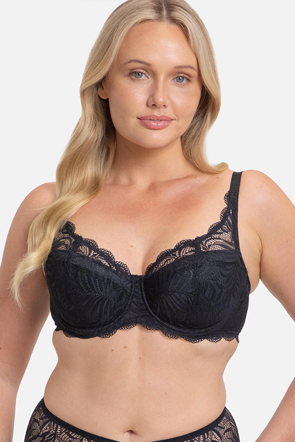 Essential Lace Balconette Padded Bra - Genevieve's Wardrobe