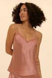 Love Me Lace Silk Camisole